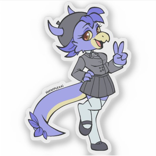 Kobold Jean! Sticker (Voorkant)