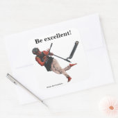 Kobold Kick Scooter Fantasy Art Square Stickers (Envelop)