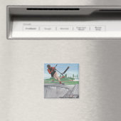 Kobold Kick Scooter Fantasy Koelkastmagneet Magneet (Insitu (Vaatwasser))