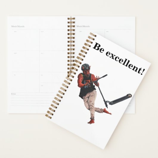 Kobold Kick Scooter Trick Fantasy Art Planner (Display)