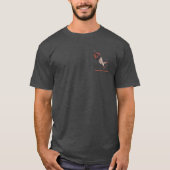 Kobold Kick Scooter Trick Fantasy Art Shirt (Voorkant)