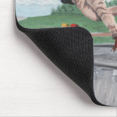 Kobold Kick Scooter Tricks Fantasy Art Mousepad Muismat (Hoek)