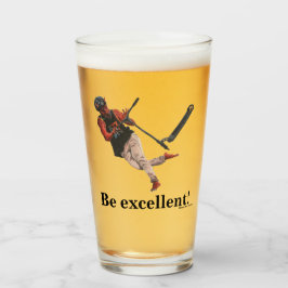 Kobold Scooter Tricks Fantasy Art Drink glas