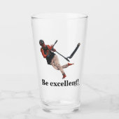 Kobold Scooter Tricks Fantasy Art Drink glas (Voorkant)