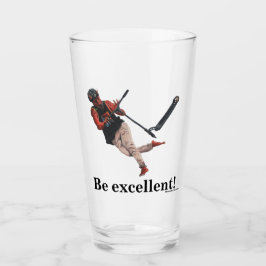 Kobold Scooter Tricks Fantasy Art Drink glas