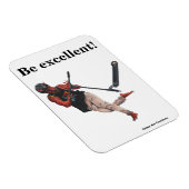 Kobold Scooter Tricks Fantasy Art Flexibele magnee Magneet (Rechterzijde)