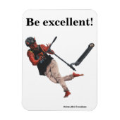 Kobold Scooter Tricks Fantasy Art Flexibele magnee Magneet (Verticaal)