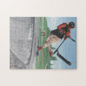 Kobold Scooter Tricks Fantasy Medium Jigzaag Puzzl Legpuzzel (Horizontaal)