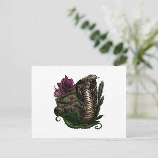 Kobra Briefkaart (Staand voorkant)