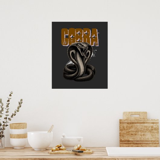 Kobra Poster (Keuken)