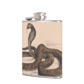 kobra-slangenkolf heupfles (Links)