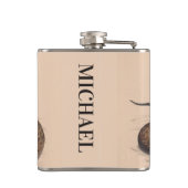 kobra-slangenkolf heupfles (Achterkant)