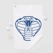 Kobra Snake Blue venomous animals Boa Golfhanddoek (Insitu)