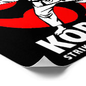 Kobudo Martial Arts Wapen Trainings Dojo Poster (Hoek)