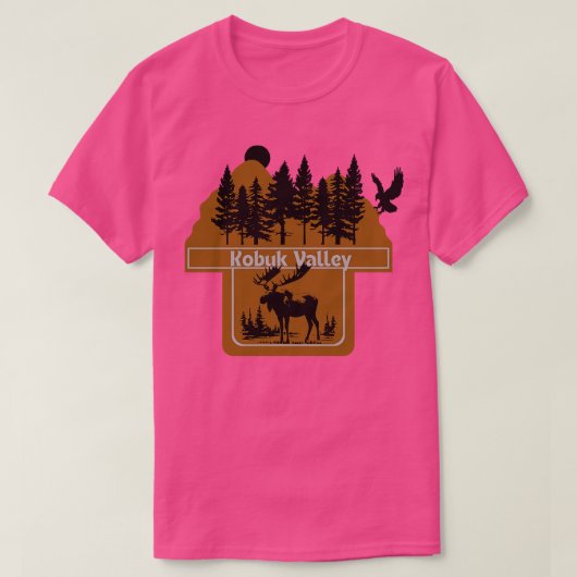 Kobuk Valley Nationaal Park TShirt (Design voorkant)