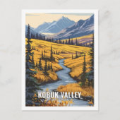 Kobuk Valley National Park Alaska, Verenigde State Briefkaart (Voorkant)