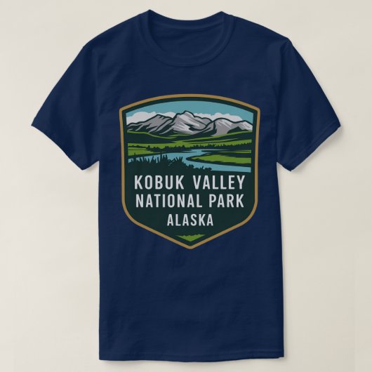 Kobuk Valley National Park Embleem T-shirt (Design voorkant)