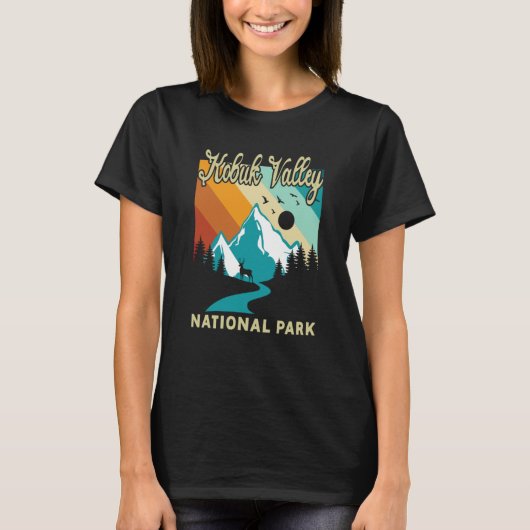 Kobuk Valley National Park Hiking Vacation T-shirt (Voorkant)