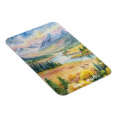 Kobuk Valley National Park Watercolor Painting Magneet (Rechterzijde)