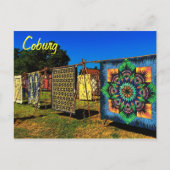 Koburg Quilts Briefkaart (Voorkant)