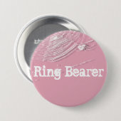 Kobwebben en witte spieren Ringdrager Ronde Button 7,6 Cm (Voorkant /achterkant)
