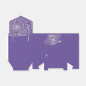 Kobwebben en witte spinnen bedankdoosjes (Uitgevouwen)