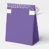 Kobwebben en witte spinnen bedankdoosjes (Achterkant)