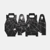 Kobwebben en witte spinnen bedankdoosjes (Uitgevouwen)