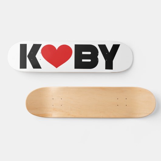 Koby Love Skateboard (Horizontaal)
