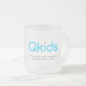 Koby Quote Cup Matglas Koffiemok (Voorkant rechts)