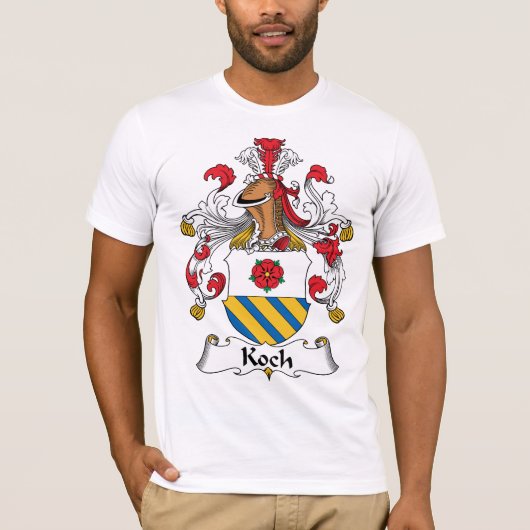 Koch Family Crest T-shirt (Voorkant)