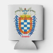 Kochabamba-wapenmantel (Bolivia) Blikjeskoeler (Achterkant)