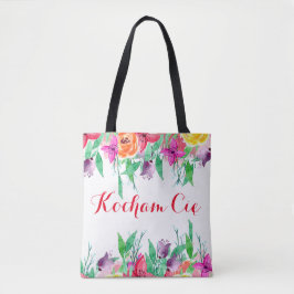 Kocham Cię Ik hou van je in Polen Gift Tote Bag
