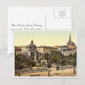 Kochbrunnen, Wiesbaden, Hesse-Nassau, Duitsland ma Briefkaart (Voorkant / Achterkant)