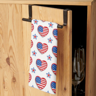 Kochdoek Love America Theedoek