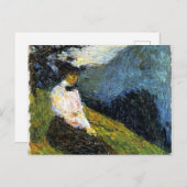 Kochel Gabriele Munter door Vassily Kandinsky Briefkaart (Voorkant / Achterkant)