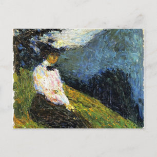 Kochel Gabriele Munter door Vassily Kandinsky Briefkaart