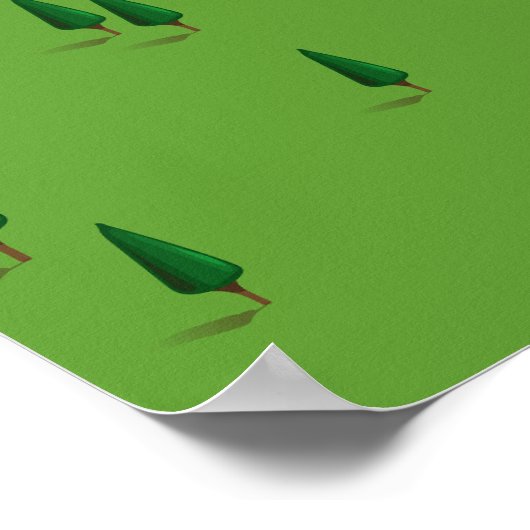 Kochelsee lake, Germany map  Poster (Hoek)