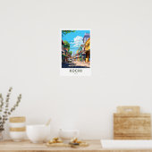 Kochi India Reisprint Poster (Keuken)