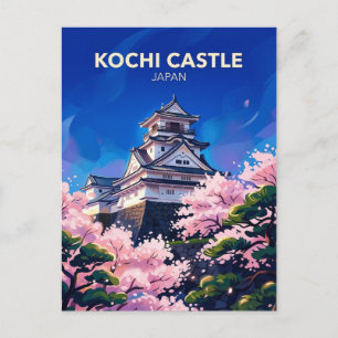 Kochi Kasteel Japan Briefkaart