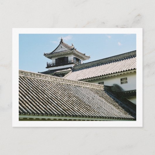 Kochi Kasteel: Japan Briefkaart (Voorkant)