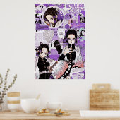 Kocho Shinobu Poster (Keuken)