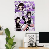 Kocho Shinobu Poster (Thuiskantoor)