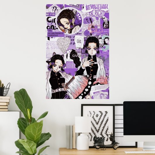 Kocho Shinobu Poster (Thuiskantoor)