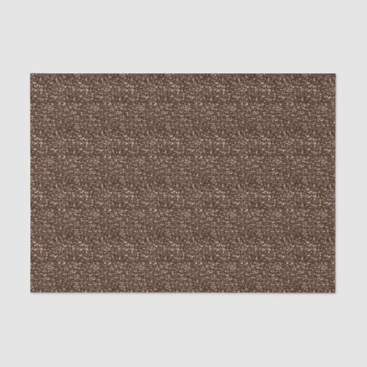 KOCOLAAT BROWN SEQUINS-WEEFSUE WRAPPPAPIER TISSUEPAPIER (Voorkant)