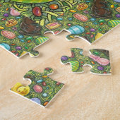 KOCOLAAT EENVOUDIGERE BUNNY, CHICK, EIEREN, JELLY  LEGPUZZEL (Zijkant)