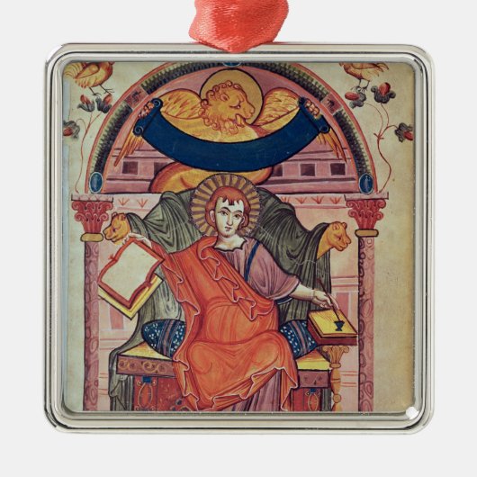 Kod.22 St. Mark, uit het Ada-manuscript Metalen Ornament (Voorkant)