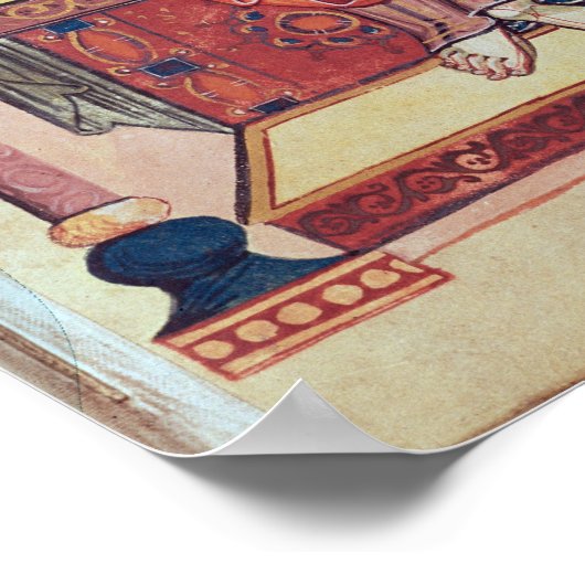 Kod.22 St. Mark, uit het Ada-manuscript Poster (Hoek)