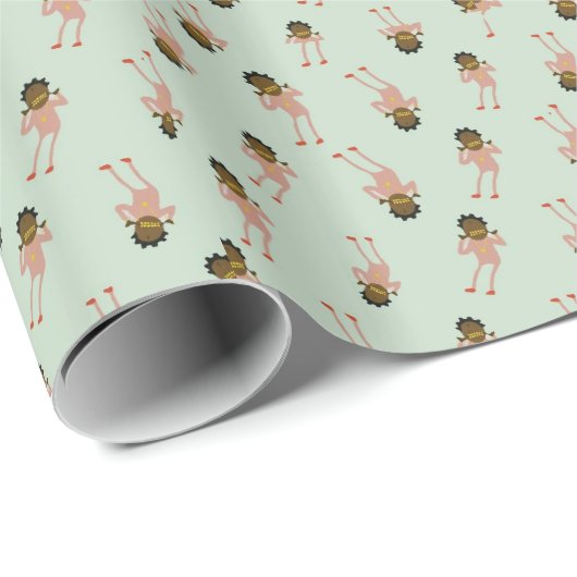 Kodak Black-patroon Cadeaupapier (Rol Hoek)