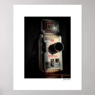 Kodak Brownie 8mm film poster afdruk